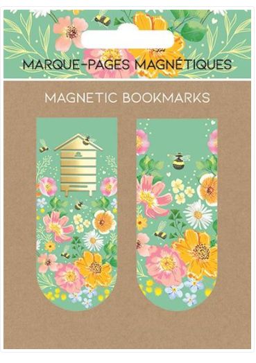 Marque-pages magnétiques le monde des abeilles