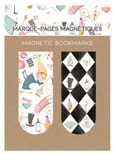 Marque-pages magnétiques alice