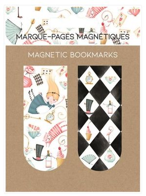 Marque-pages magnétiques alice