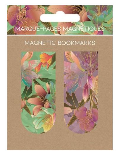 Marque-pages magnétiques floral L skinner