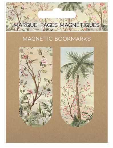 Marque-pages magnétiques palmiers