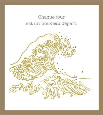 Carte vague Hokusai