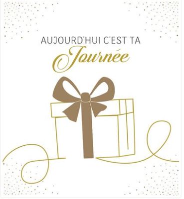 Carte aujourd'hui c'est ta journée