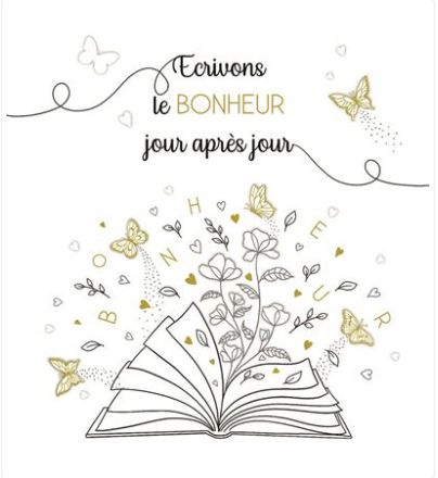 Carte livre du bonheur