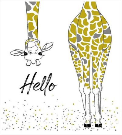 Carte girafe