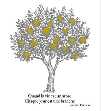 Carte pommier citation