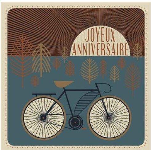 Carte ballade à vélo