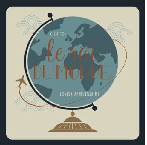 Carte globe trotteur