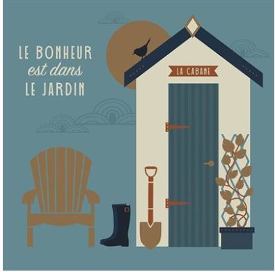 Carte cabane de jardin
