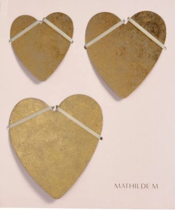 Set de décoration murale de 3 coeurs