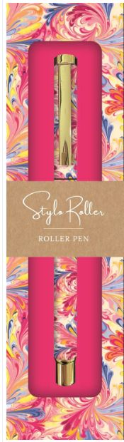 Stylo bille marbling coloré