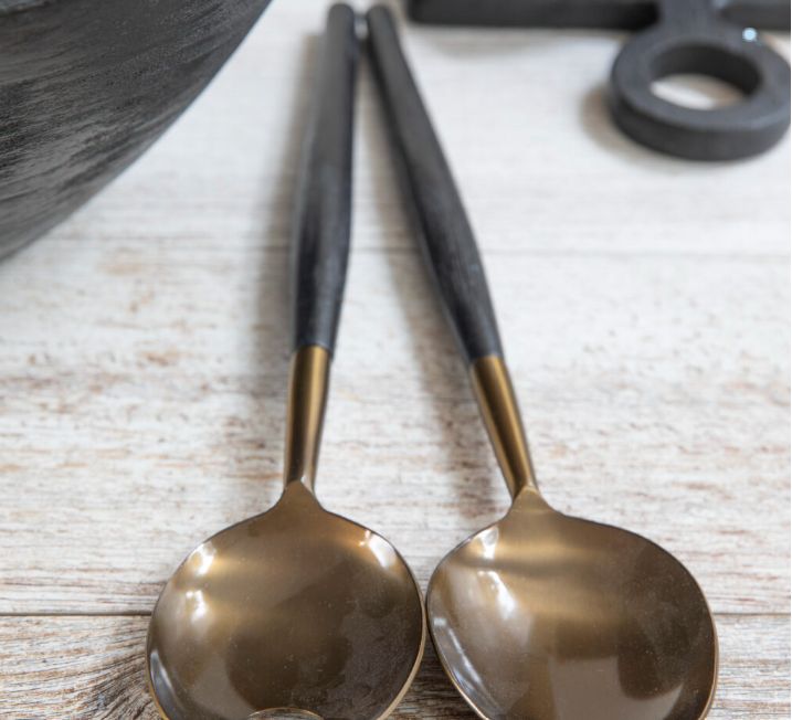 Couverts de service Arendal Bronze
