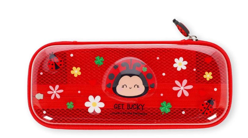 Trousse Transparente Rigide Ladybug- Wonderwow