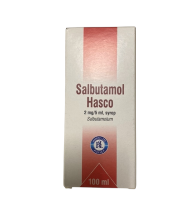 Salbutamol syrup (2 mg/5 ml) 100 ml