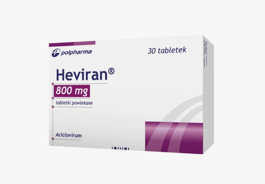 Heviran 800 mg 30 tablets