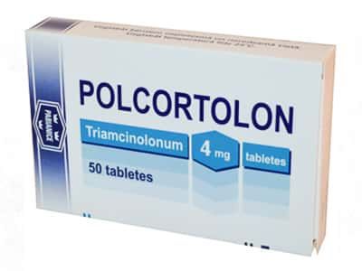 Polcortolone, 4 mg, tablets, 20 pcs.