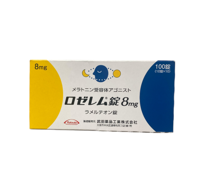 Roserem (Ramelteon) 8 mg 100 tablets