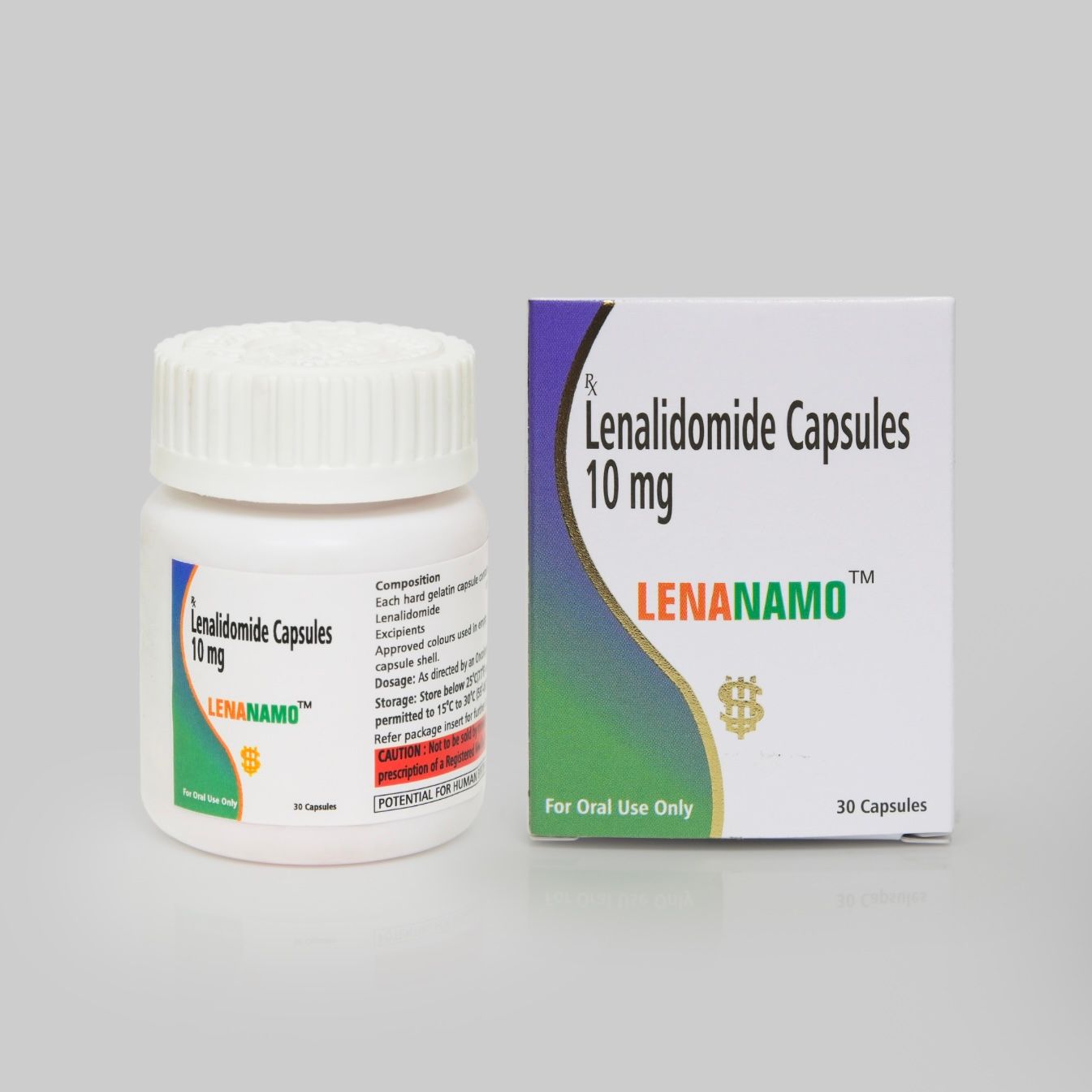 Lenanamo (Lenalidomide) 10 mg / 25 mg - 30 capsules
