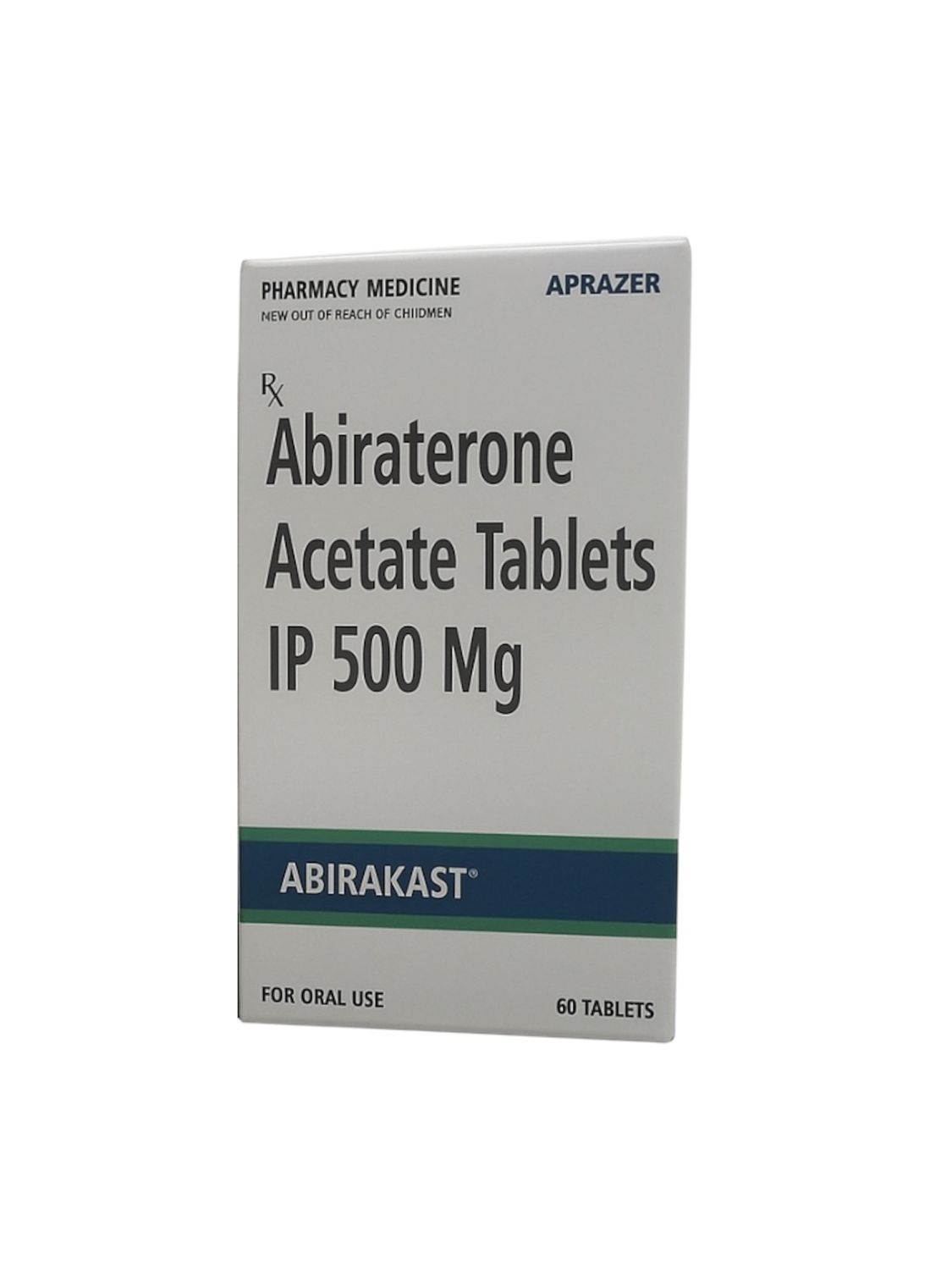 Buy Abiraterone (Abirakast) 500 mg 60 tab