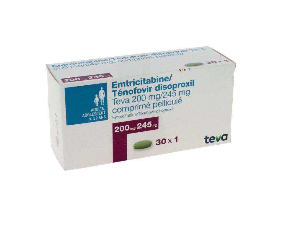 Emtricitabine / Tenofovir Disoproxil Teva 200 mg / 245 mg Tablets