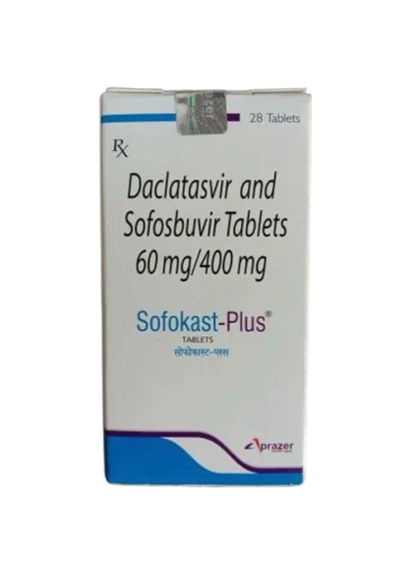Buy Sofokast Plus ( Sofosbuvir, Daclatasvir) 400+60 mg 28 tab