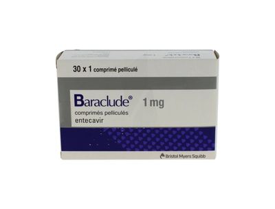 Buy Baraclude® (Entecavir) 1 mg 30 tab