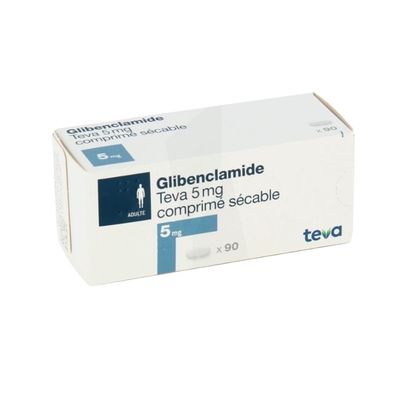 Buy Glibenclamide Teva 5 mg (Maninil) 90 tablets