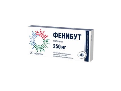 Buy Phenibut 250 mg 20 tablets 