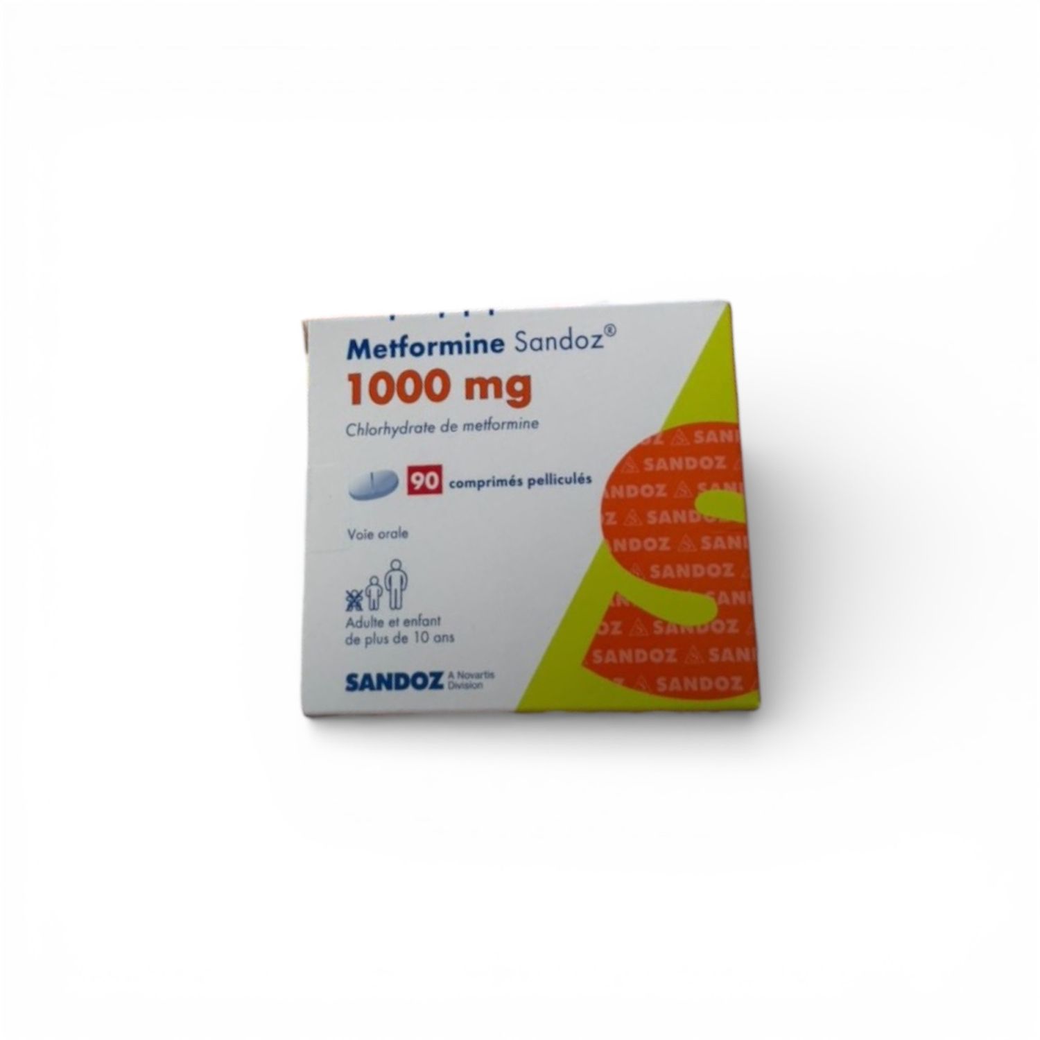 Metformine Sandoz® 1000 mg 90 tabs