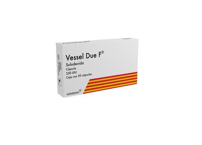 Vessel Due F 250 LSU  50 capsules