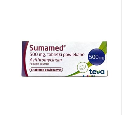 Sumamed 500 mg 6 tablets