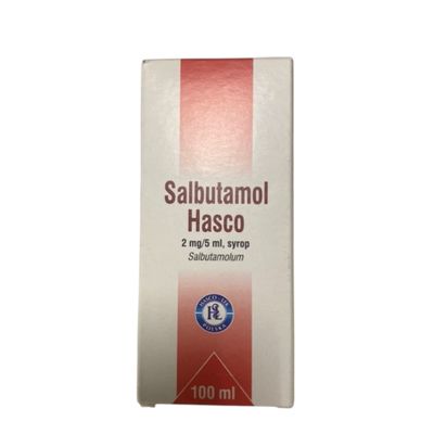 Salbutamol syrup (2 mg/5 ml) 100 ml