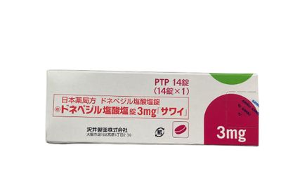 Donepezil 3 mg 14 tablets