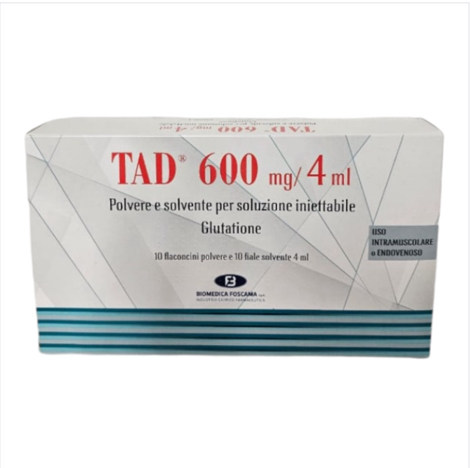 TAD 600 mg (Glutathione) 4 ml 10 vials
