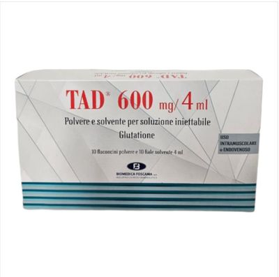 TAD 600 mg (Glutathione) 4 ml 10 vials TAD 600 mg (Glutathione) 4 ml 10 vials