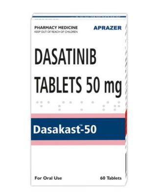 Купить Дазатиниб (Dasakast) 50 мг 60 таб.