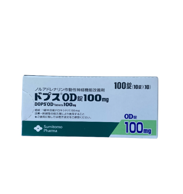 Buy Droxidopa (Dops OD) 100 mg 100 tablets
