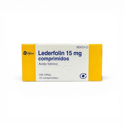 Lederfolin 15 mg (Calcium Folinate) Pfizer