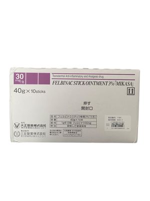 Felbinac мазь-стик 3% (Mikasa) Купить Мазь Felbinac Stick 3% (Mikasa)