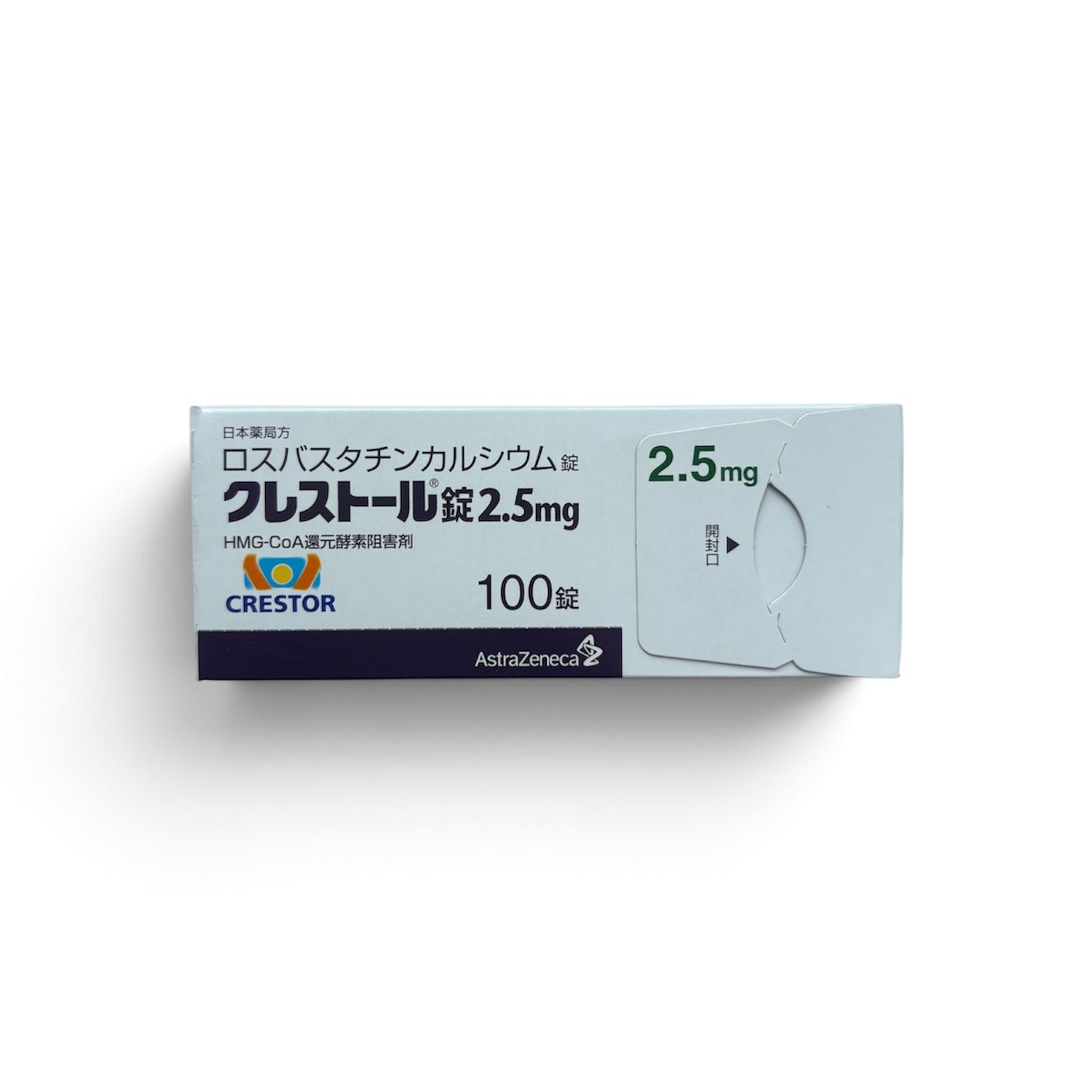 Buy Crestor 100 tabs 2.5 mg (Rosuvastatin)