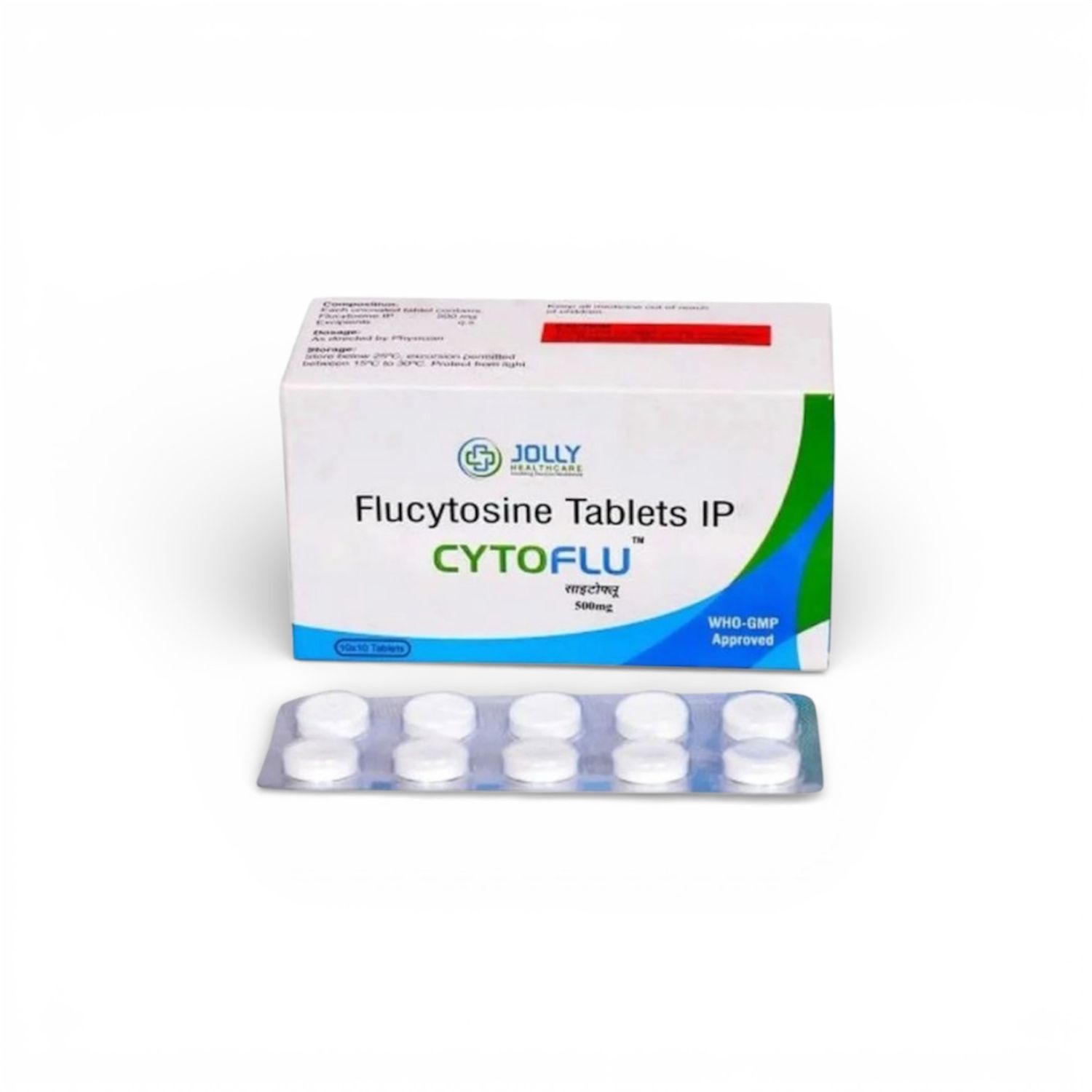 Buy CYTOFLU (Flucytosine Tablets IP 500 mg)