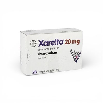 Buy Xarelto® 20 mg (Rivaroxaban) 28 tab 