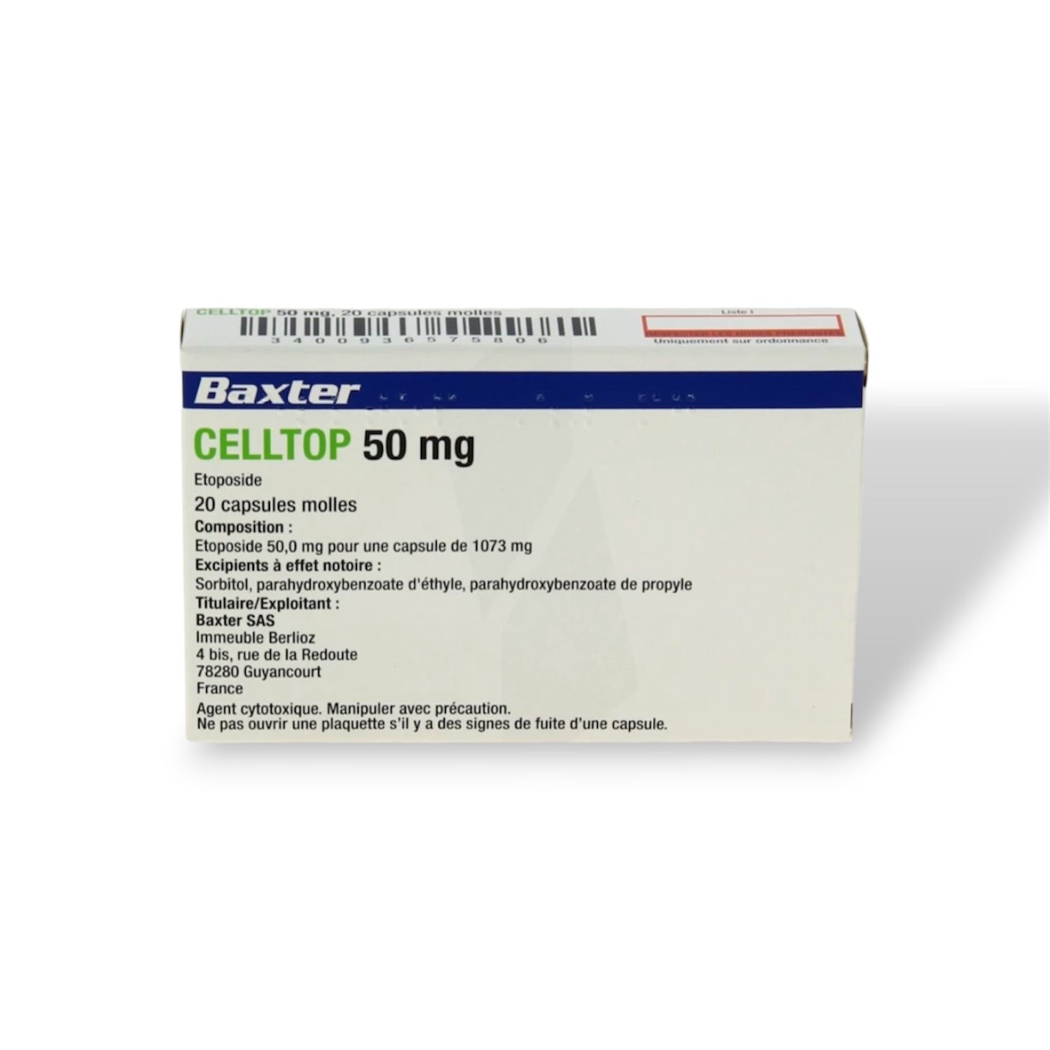 Buy Celltop 50 mg (Etoposide) 