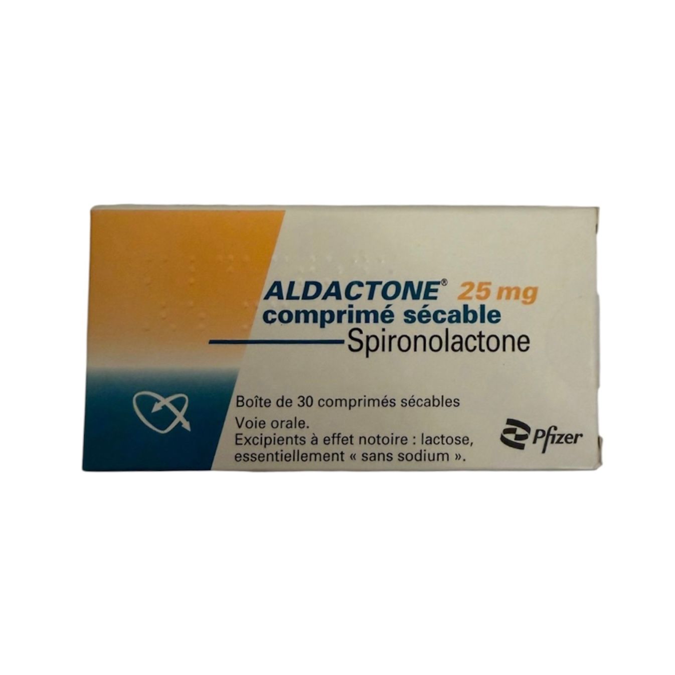 Buy Aldactone 25 mg (Spironolactone) 30 tablets 
