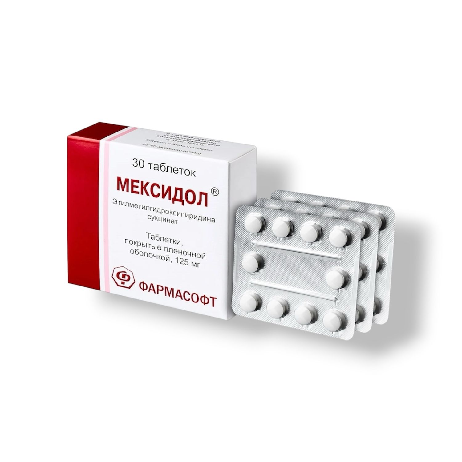 Buy Mexidol Tablets 125 mg