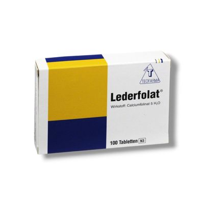 Buy Lederfolat 5 mg (Calcium Folinate) 100 tabs