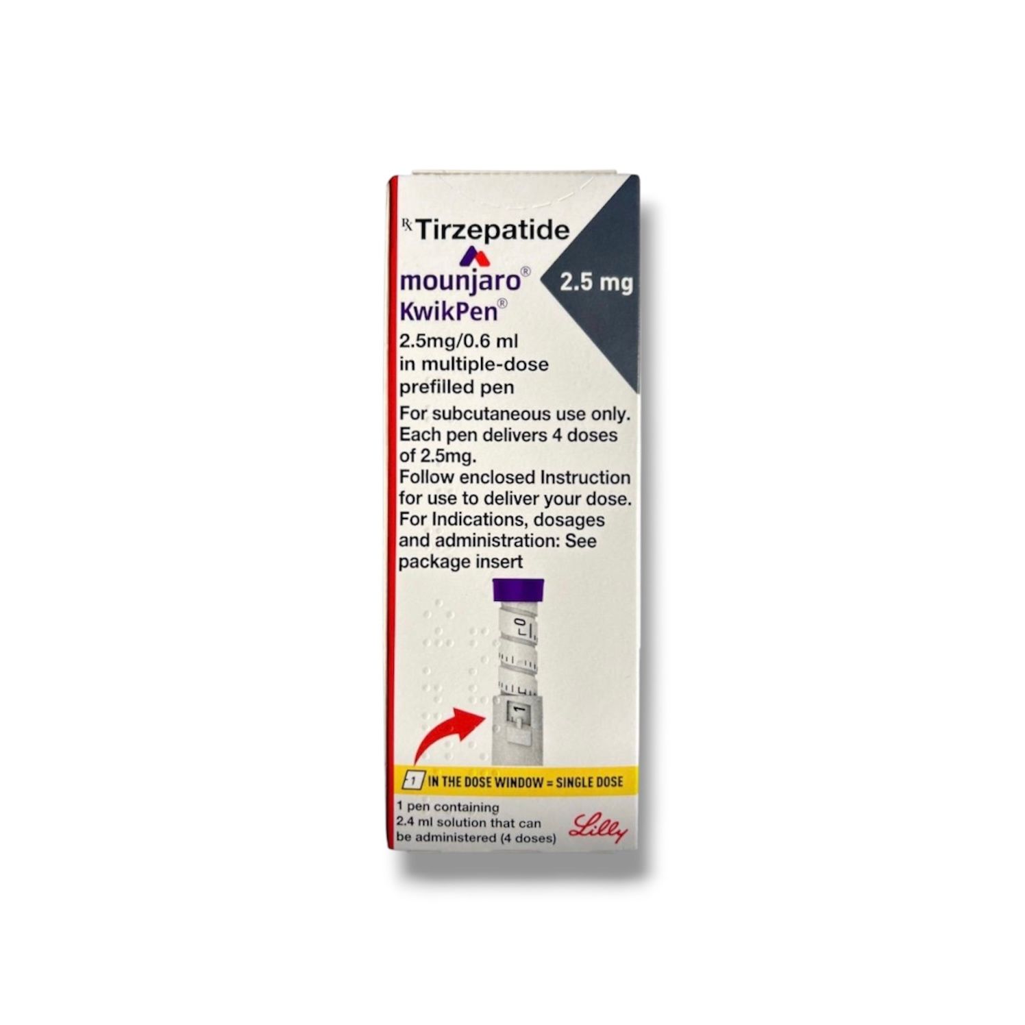 Buy Mounjaro (Tirzepatide) KwikPen 2.5 mg