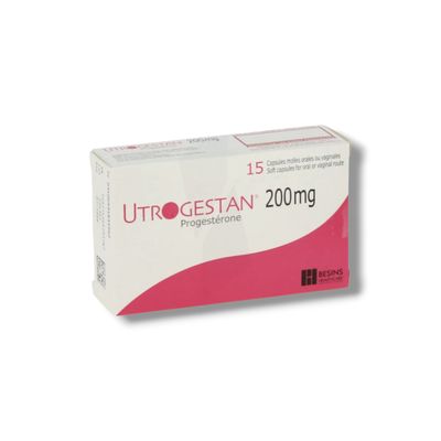Buy Utrogestan 200 mg (Progesterone) 15 capsules 