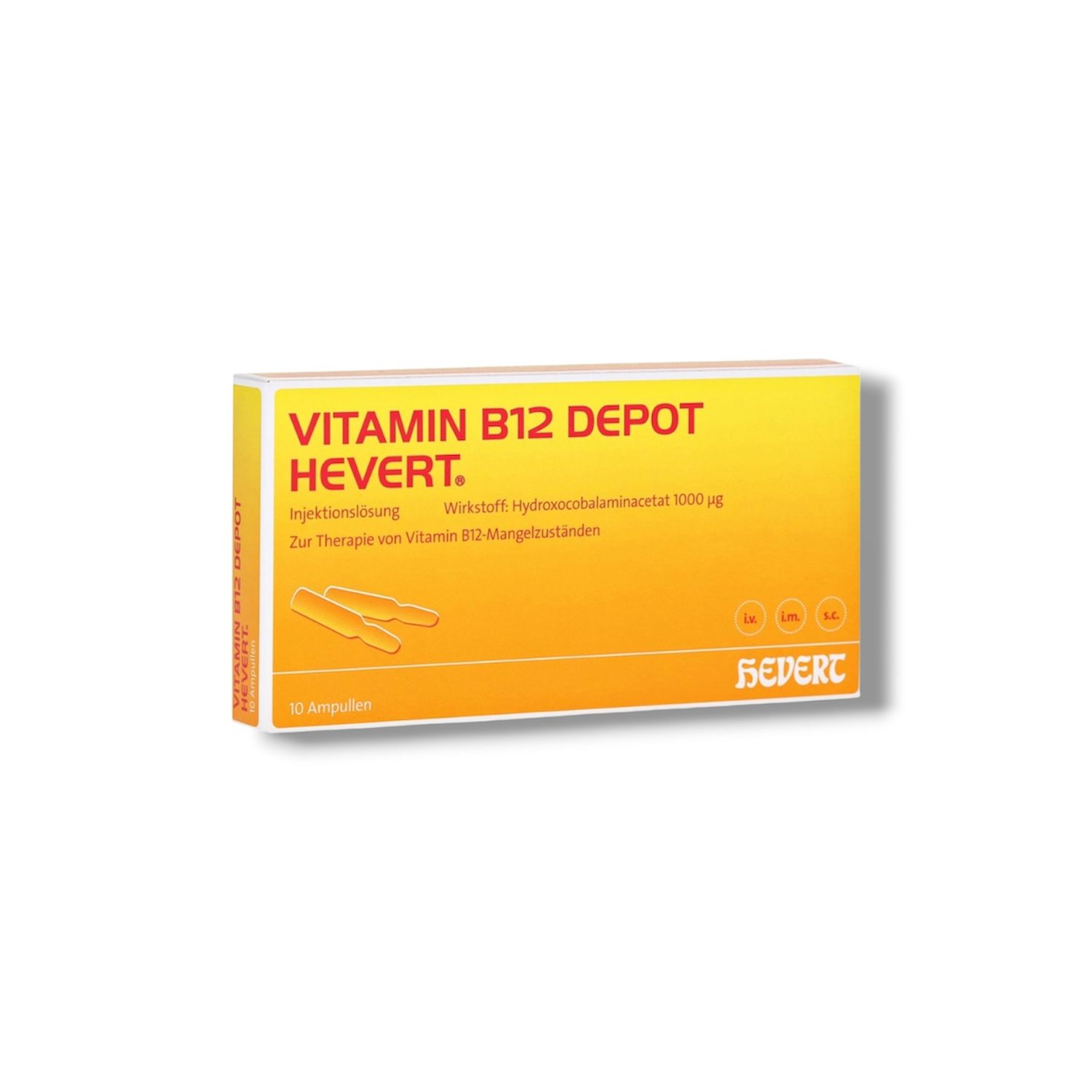 Buy Vitamin B12 Depot Hevert 10 ampoules