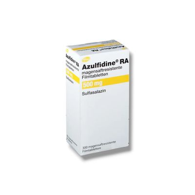 Buy Azulfidine RA 500 mg (Sulfasalazine) 300 tablets